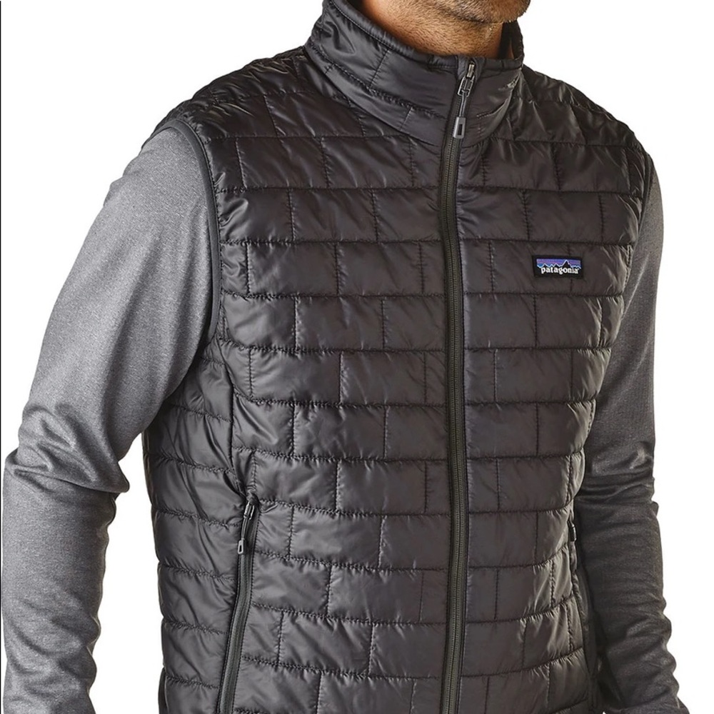 Patagonia Nano Puff Vest Men’s size Medium, Forge Grey